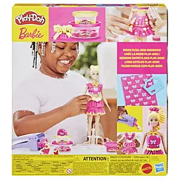PD Набір для творчості з масою для ліплення Hasbro Barbie. Рюші та банти (G1361) - мініатюра 4