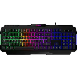 Клавіатура MSI Forge GK100 UA Black (S11-04UA221-HH9) [135196]