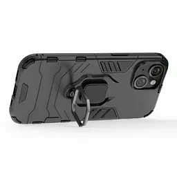 Чохол бампер Primolux Ring Armor для Apple iPhone 15 Black - мініатюра 5