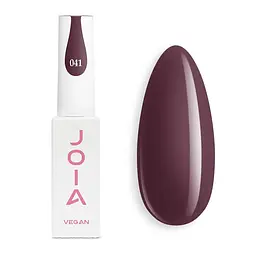Гель-лак для нігтів бордо 041 емаль JOIA vegan 6 мл - мініатюра 1