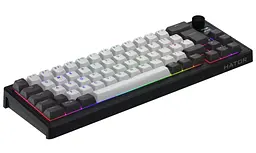 Клавіатура HATOR Skyfall 65 PRO Wireless Silent Switches UK-ISO Grey Black (HTK4160EU) - мініатюра 4