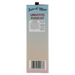 Вино Faro Di Mare Vino Sangiovese Puglia Igt, червоне, сухе, 3 л - мініатюра 3
