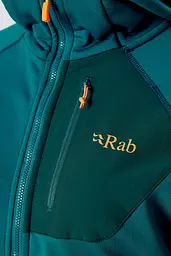 Флісова кофта Rab Superflux Hoody wmns 12 Темно-бірюзовий - мініатюра 5