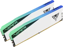 Оперативна пам'ять Patriot 32GB (2x16GB) DDR5 7000MHz Viper Elite 5 RGB (PVER532G70C38KW) - мініатюра 2