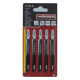 HAISSER Т111С Набір пильних полотен 5шт