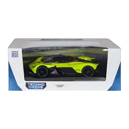 Автомодель - ASTON MARTIN VALKYRIE (жовтий, 1:18) - миниатюра 6