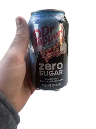 Напій Dr Pepper Creamy Coconut Soda без цукру 355 мл (пом'ята баночка) - мініатюра 4