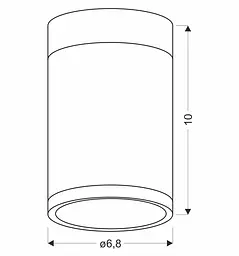 Точковий світильник Candellux 2284262 TUBA - мініатюра 3