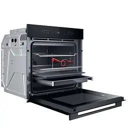 Whirlpool Духовий шафа Whirlpool електричний, 73л, A+, дисплей, конвекція, піроліз, телескопічні напрямні, чорний - мініатюра 4