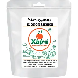 Сушена їжа Харчі чіа-пудинг шоколадний