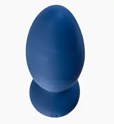 Анальная вибропробка Adrien Lastic Little Rocket, 13х3.5 см, синий - миниатюра 3