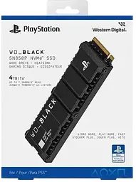 SSD M.2 накопичувач WD Black SN850P 4TB (WDBBYV0040BNC-WRSN) - мініатюра 2