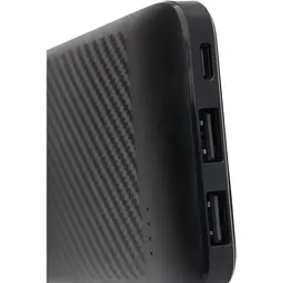 Батарея універсальна GEAR 10000mAh, 10W, USB-TypeC, 2*USB-A, Micro-USB, black (SL10)