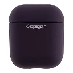Футляр із нейлоновим шнурком Spigen Leather Armor Airpods 1/Airpods 2 Purple (35259_3345592)