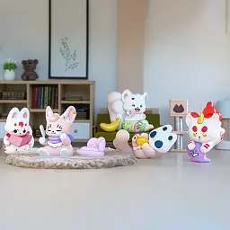 Колекційна фігурка 10/10 Toys Fabulous Beasts серія Divine beast feeding mystery box (QWYS801) - мініатюра 14