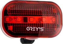 Велосипедний задній ліхтар Grey's LED 2 режими 60 х 20 х 40 мм 1 шт (GR10150) - мініатюра 2