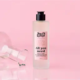 Тонік для обличчя ALL YOU NEED з пре- та пост- біотиками Sweet Lemon 100 мл - мініатюра 2