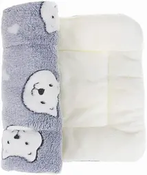 Плед для тварин Soft Pet Bed Cushion 60х80 см Grey Bear - мініатюра 4