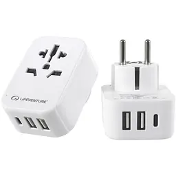 Адаптер Lifeventure European Travel Adaptor USB