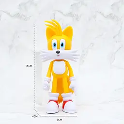 Набір фігурок Сонік, Іграшки персонажі Sonic the Hedgehog 6 шт. - мініатюра 5