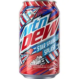 Газований напій Mountain Dew Star Spangled Splash 355 мл