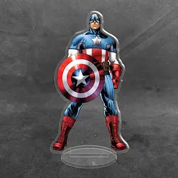 Акрилова колекційна фігурка Marvel Капітан Америка 15 cм