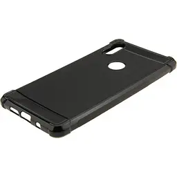 Чохол-накладка Toto Shockproof Carbon Brush TPU Case Xiaomi Mix 2S Black - мініатюра 4