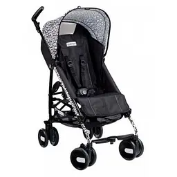 Коляска Peg-Perego Pliko Mini Classico, чорна з білим (IPKR280076RO01GR50) - мініатюра 3