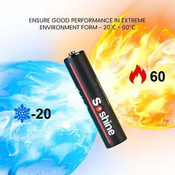 Акумулятор AAA Soshine 1.5V 730 mAh 1100 mWh з Type-C зарядкою / Батарейка акумуляторна (18880) - мініатюра 3