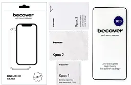 Скло захисне BeCover ZTE Blade V50 Design 10D Black (711798) - мініатюра 3