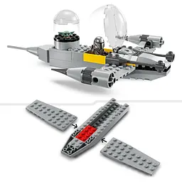 Конструктор LEGO Star Wars Зоряний винищувач N-1 Мандо й Ґроґу 92 деталі (75410) - мініатюра 3