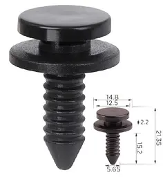Кліпса кріплення Audi Seat Skoda VW 3B0867333 (C1407)