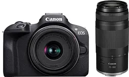 Цифровий фотоапарат Canon EOS R100 + 18-45 IS STM + 75-300 IS STM (6052C121)