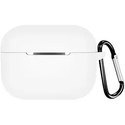Чохол-накладка DK Apple AirPods Pro 2 | Silicone Candy Friendly з карабіном (white)