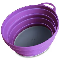 Тарілка Lifeventure Silicone Ellipse Bowl Фіолетовий