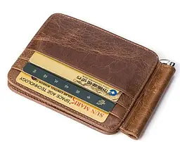 Затискач для купюр 14929 Vintage коричневий - мініатюра 6