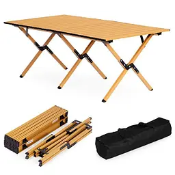 Складаний кемпінговий столик MultiGarden Kemp 120x60 см. з сумкою-чохлом - мініатюра 2