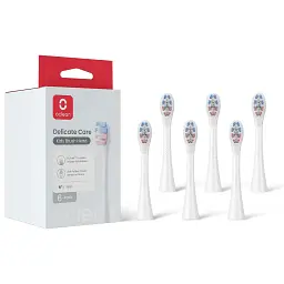 Насадка для зубної щітки Oclean Delicate Care P3K1 White 6 шт (6970810557404)