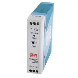 Блок живлення MDR-20-12 Mean Well на DIN-рейку (43-00512)