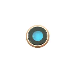 Скло камери для Apple iPhone 8 золотистий
