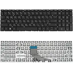 Клавіатура для ноутбуків серій HP 250 G7 255 G7 букви rus чорна без фрейма