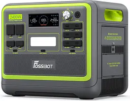 Зарядна станція Fossibot F2400 Green - мініатюра 2