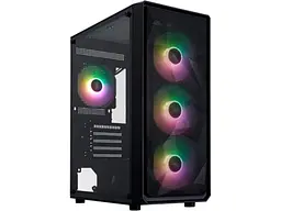 Корпус 1stPlayer FD3-M-BK-4F7 Black - мініатюра 4
