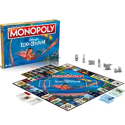 Настільна гра Disney Lilo and Stitch - Monopoly UK (Ліло і Стіч) - мініатюра 2