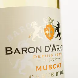 Вино Baron d'Arignac Muscat, 10,5%, 0,75 л - мініатюра 3