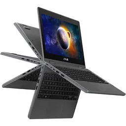 ASUS Ноутбук PRO BR1100FKA-BP0761 11.6HD Touch/Intel Pen N6000/16/128F+128F/int/noOS/Grey (90NX03A1-M09550) - мініатюра 4