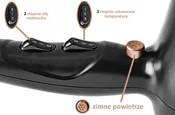 Фен з іонізацію Adler AD 2244 2000W ION + дифузор + двигун змінного струму - мініатюра 5