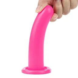 Фалоімітатор LoveToy Holy Dong Medium 13.5 см рожевий - мініатюра 5