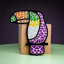 Дитячий набір для творчості кришталева мозаїка Тукан Mosaaro MA2001 - мініатюра 3