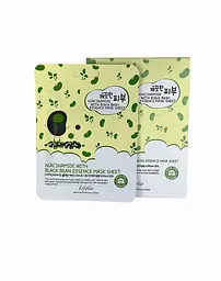 Маска тканинна для обличчя Esfolio Pure Skin з ніацинамідом та екстрактом чорних бобів